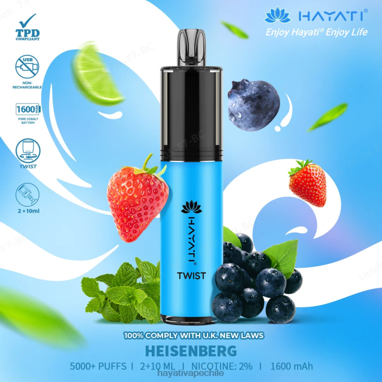 Hayati Twist desechable heisenberg 8404L71 Hayati Chile