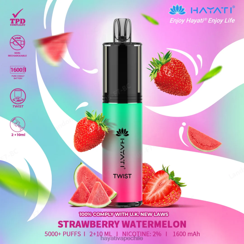 Hayati Twist desechable sandia fresa 8404L86 Hayati Vape Near Me