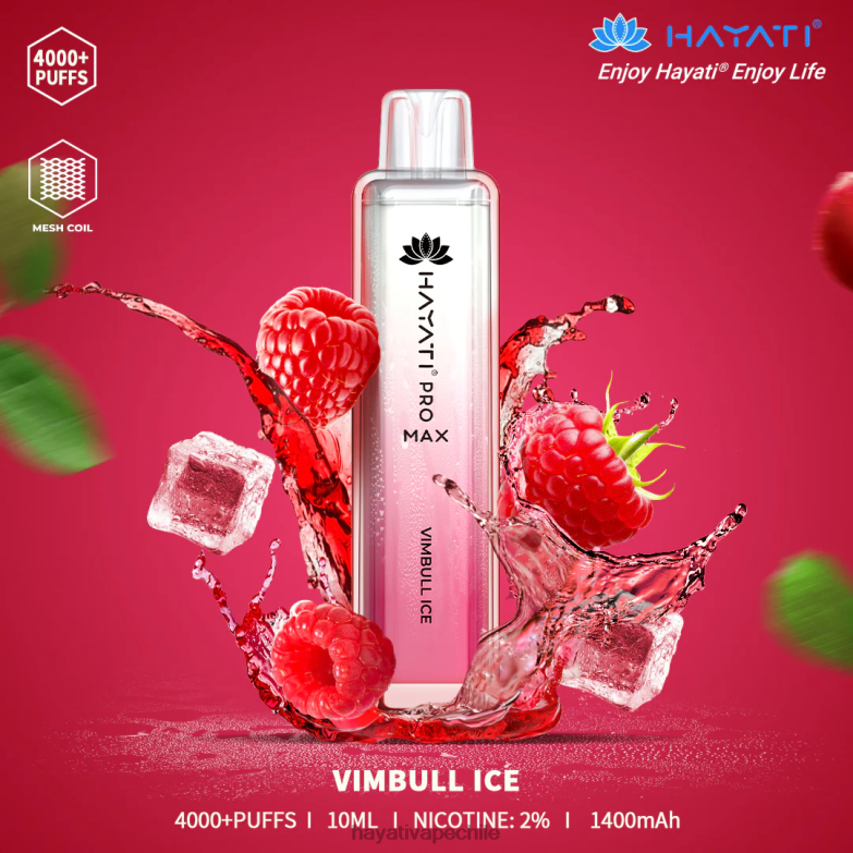 Hayati Pro Max desechable hielo vimbull 8404L126 Hayati Vape Near Me