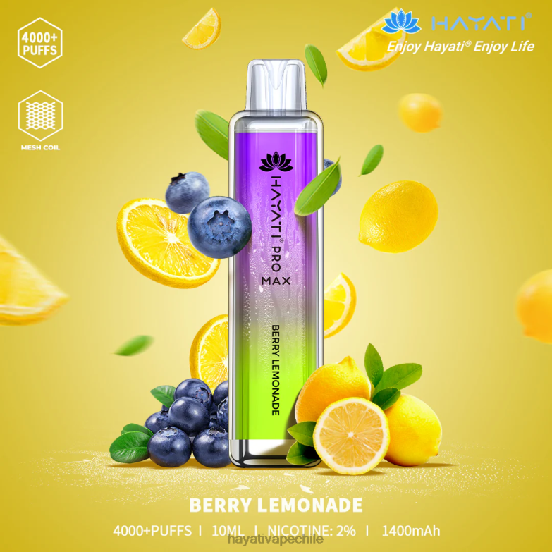 Hayati Pro Max desechable limonada de bayas 8404L91 Hayati Chile