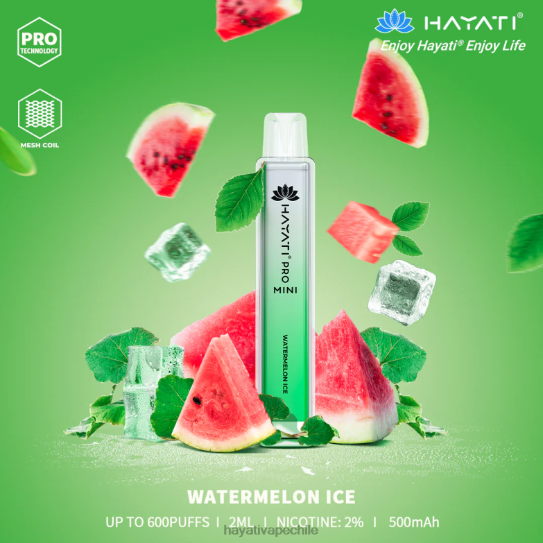 Hayati Pro Mini desechable hielo de sandia 8404L24 Hayati Vape Flavours