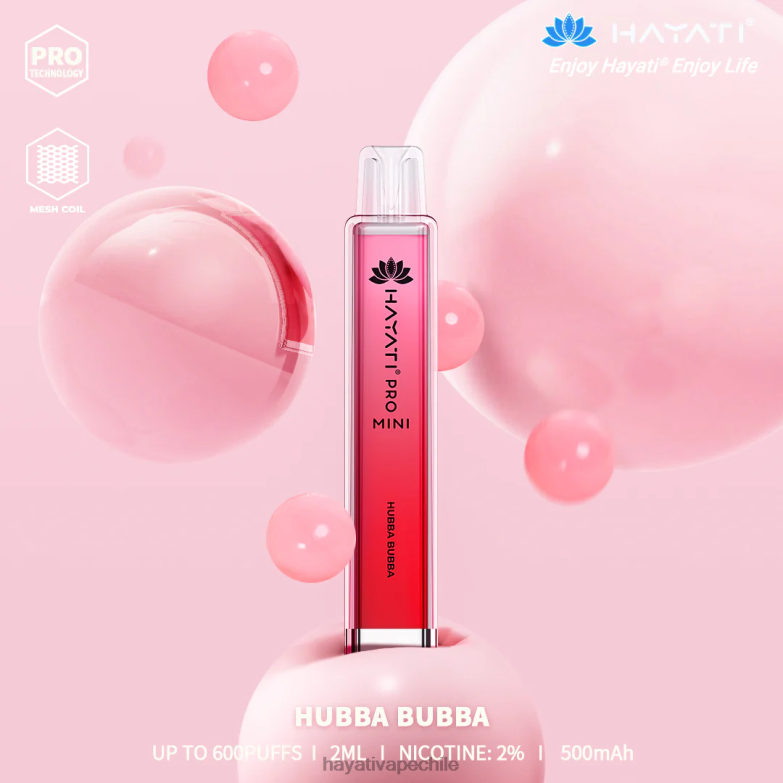 Hayati Pro Mini desechable hubba bubba 8404L11 Hayati Chile