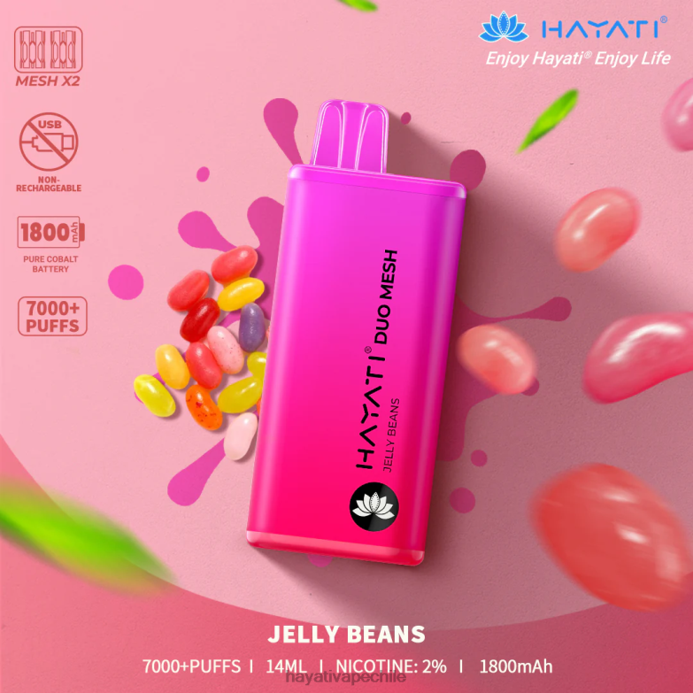 Hayati Duo Mesh desechable frijolitos confitados 8404L172 Hayati Santiago