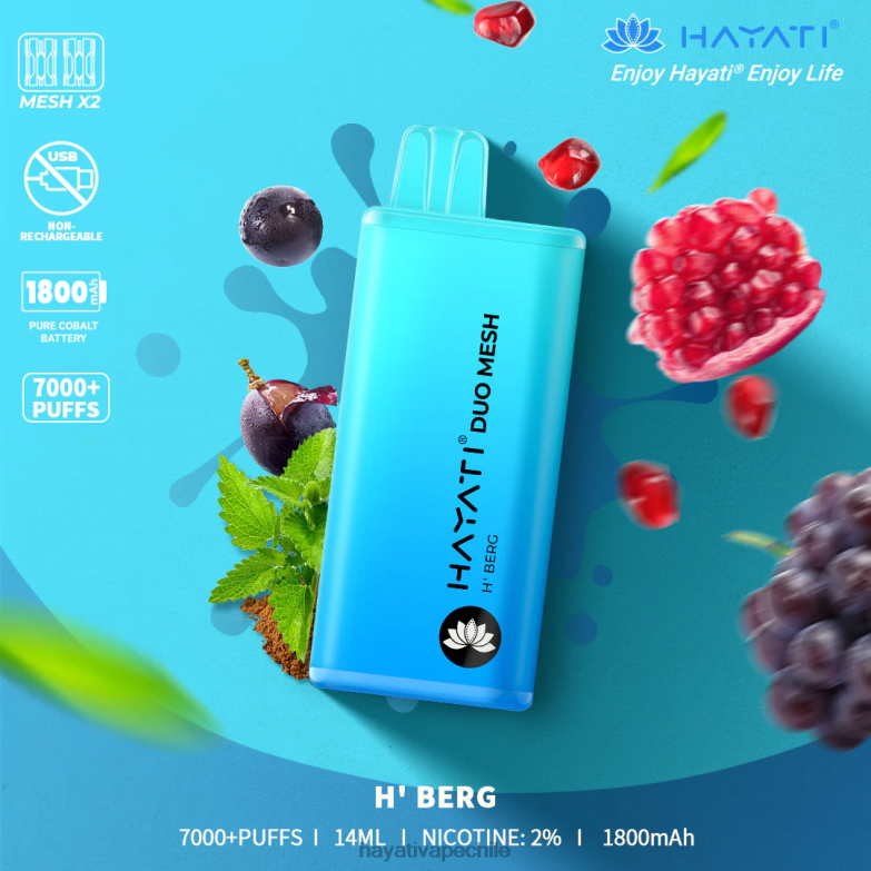 Hayati Duo Mesh desechable h'berg 8404L171 Hayati Chile