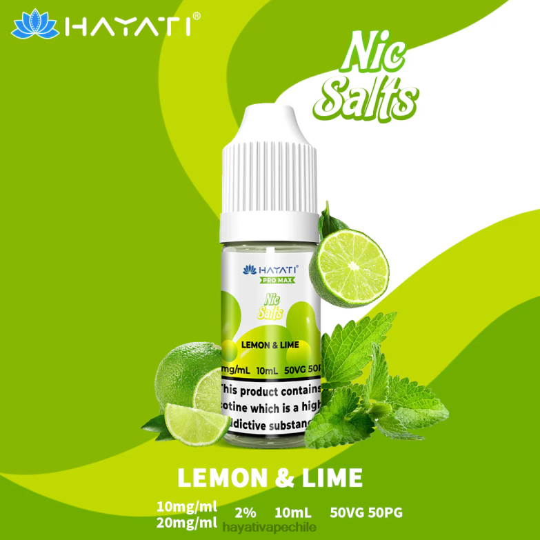 Hayati Pro Max sales de nic Lima Limon 8404L241 Hayati Chile