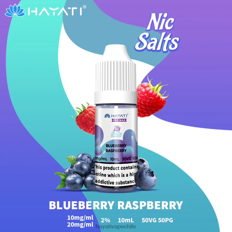 Hayati Pro Max sales de nic frambuesa arándano 8404L235 Hayati Vape Liquid