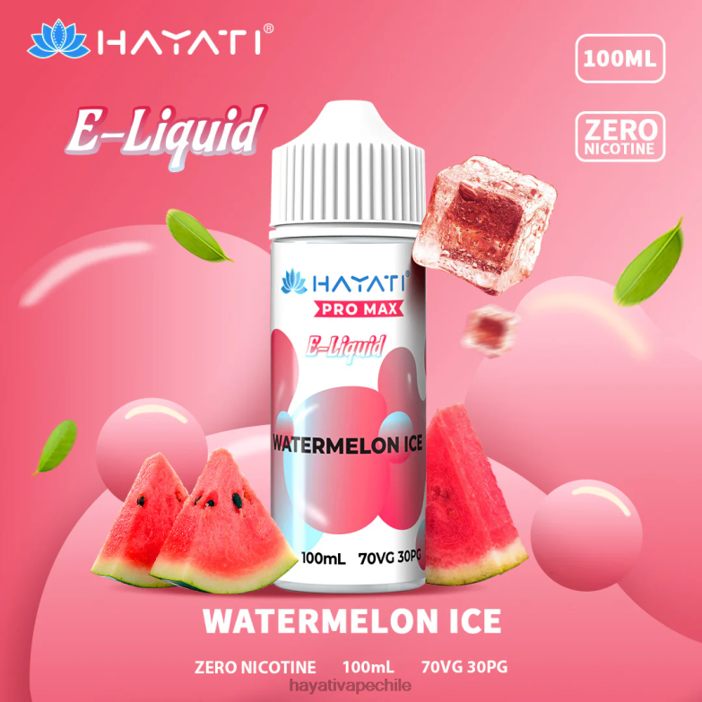 Hayati Pro Max sales de nic hielo de sandia 8404L260 Hayati Flavour Vapes