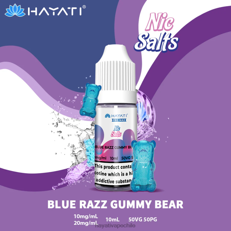 Hayati Pro Max sales de nic osito de goma azul razz 8404L247 Hayati Vape Review