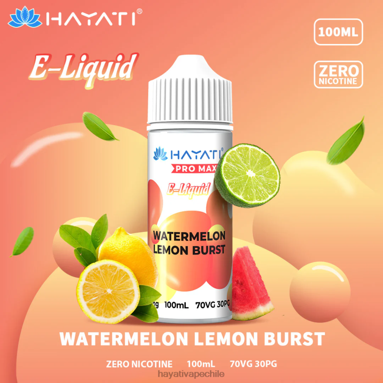 Hayati Pro Max sales de nic ráfaga de sandía y limón 8404L261 Hayati Chile