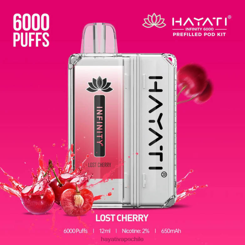 Hayati Infinity 6000 kits de cápsulas cereza perdida 8404L154 Hayati Vape Flavours