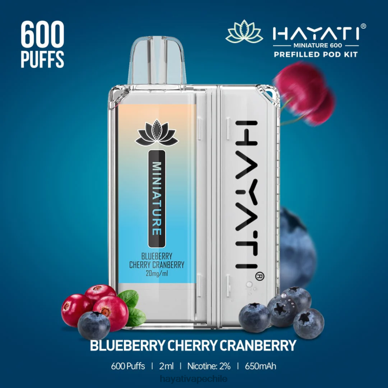 Hayati Miniature kits de 600 cápsulas arándano cereza arándano 8404L31 Hayati Chile