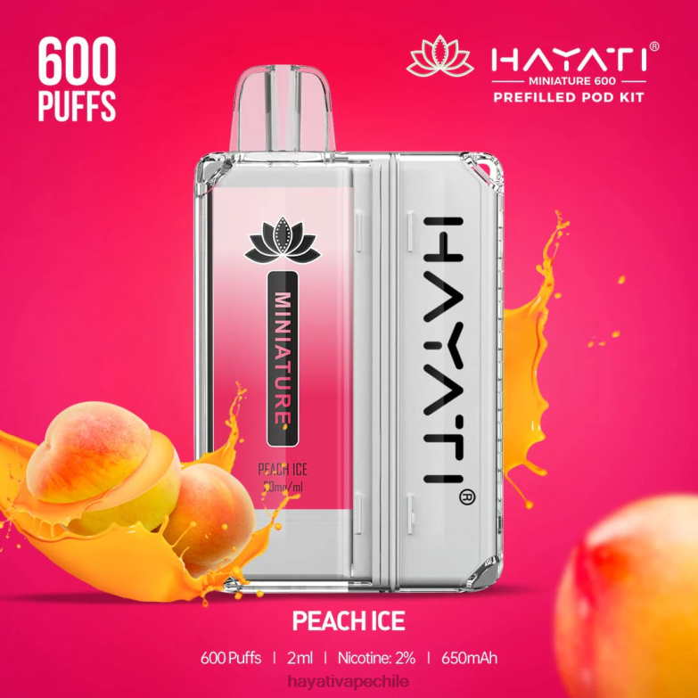 Hayati Miniature kits de 600 cápsulas hielo de durazno 8404L41 Hayati Chile
