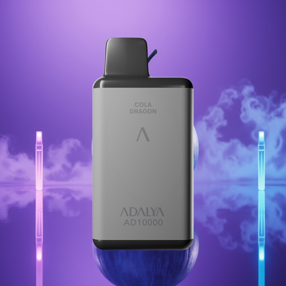 Adalya AD 10000 Puffs Desechable Vape Melón Azul Gris Espacio USB-C 14ml 2%