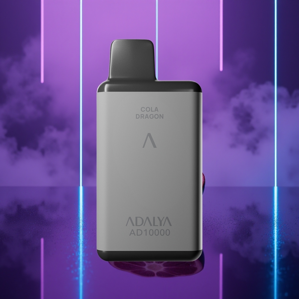 Adalya AD 10000 Puffs Desechable Vape Noche de Berlín Gris Espacio USB-C 14ml 2%