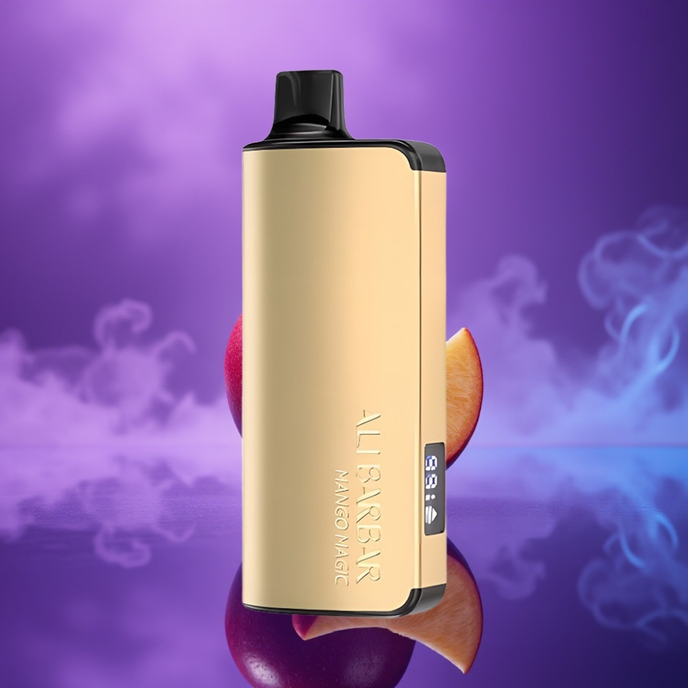 Alibarbar Ingot 9000 Puffs Vape Desechable Magia de Mango 22ml 2350mAh LED