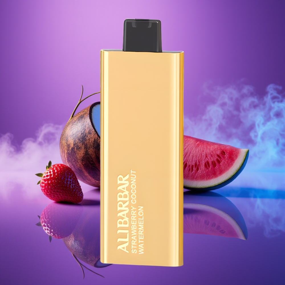 Alibarbar Pandora 7000 Puffs Desechable Fresa Coco Sandía 17ml 1.0Ω