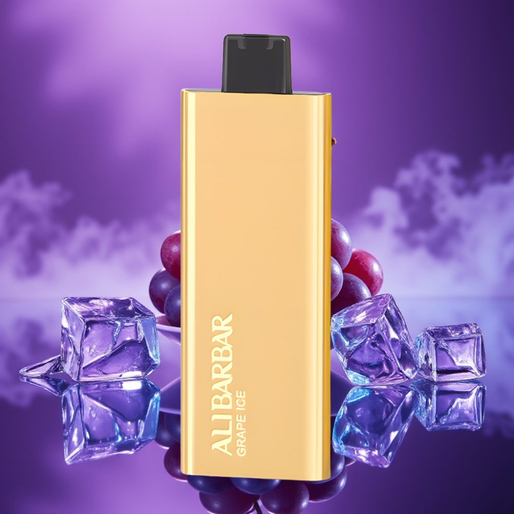 Alibarbar Pandora 7000 Puffs Desechable Vape Hielo Uva 17ml 1.0Ω 70g