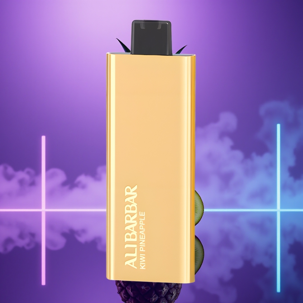Alibarbar Pandora 7000 Puffs Desechable Vape Kiwi Piña 17ml 1.0Ω 70g
