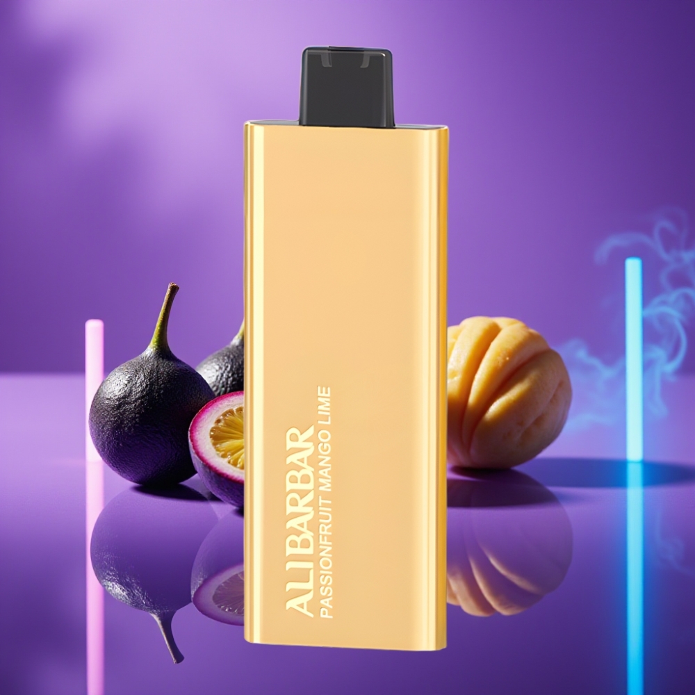 Alibarbar Pandora 7000 Puffs Desechable Vape Maracuyá Mango Lima 17ml 1.0Ω