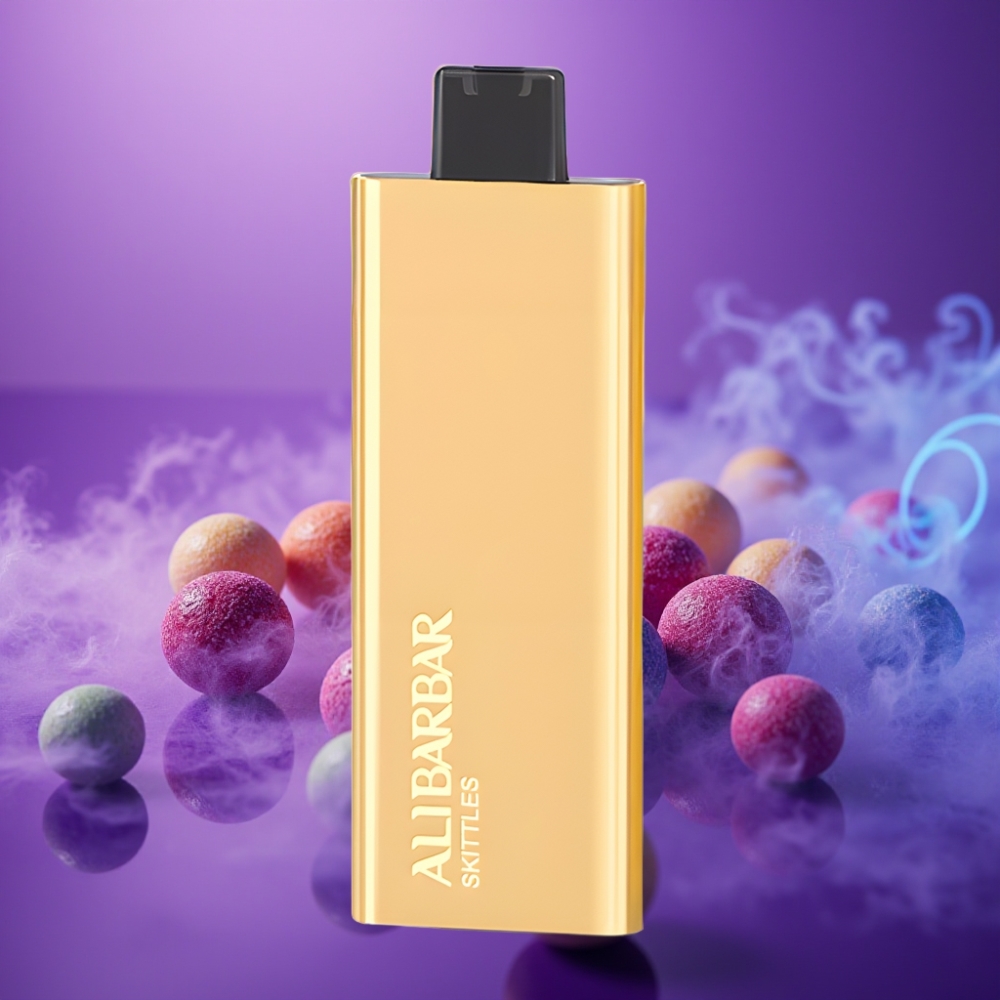 Alibarbar Pandora 7000 Puffs Desechable Vape Skittles 17ml 1.0Ω 18 Sabores