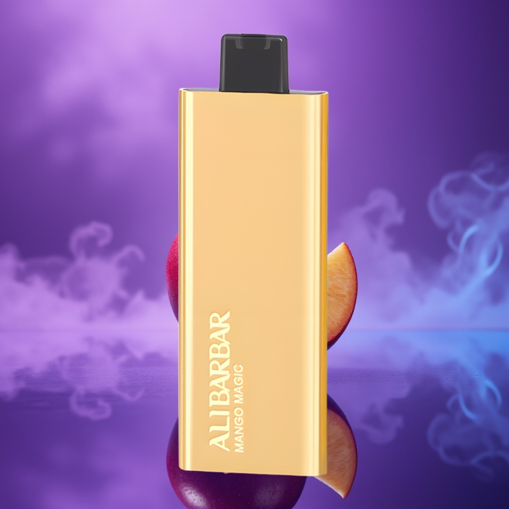 Alibarbar Pandora 7000 Puffs Vape Desechable Magia de Mango 17ml 1.0Ω 70g
