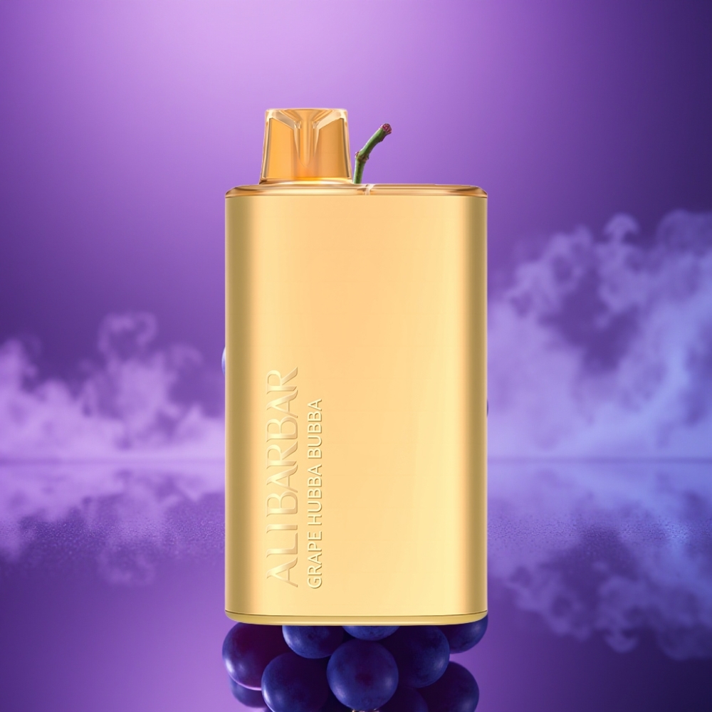 Alibarbar Rich 8000 Puffs Desechable 20ml Uva Hubba Bubba 2000mAh 1.1 Ohm