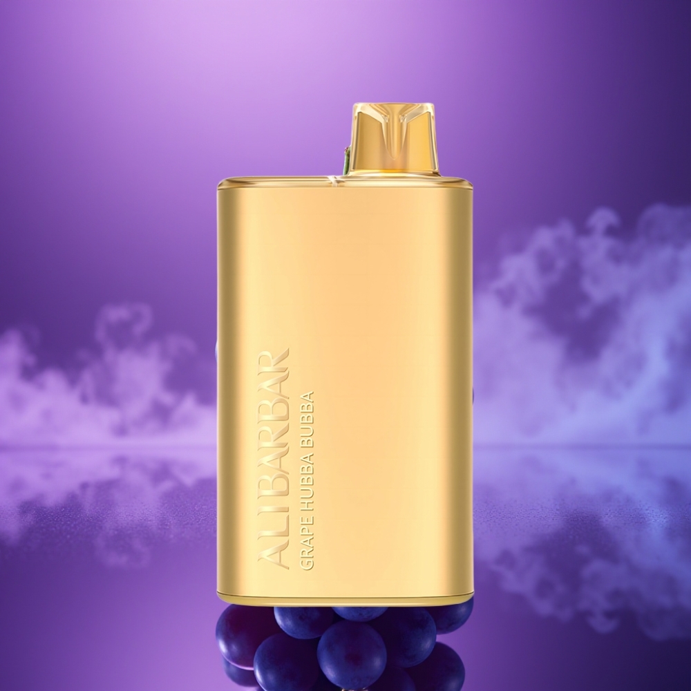 Alibarbar Rich 8000 Puffs Desechable 20ml Uva Hubba Bubba 2000mAh 1.1 Ohm