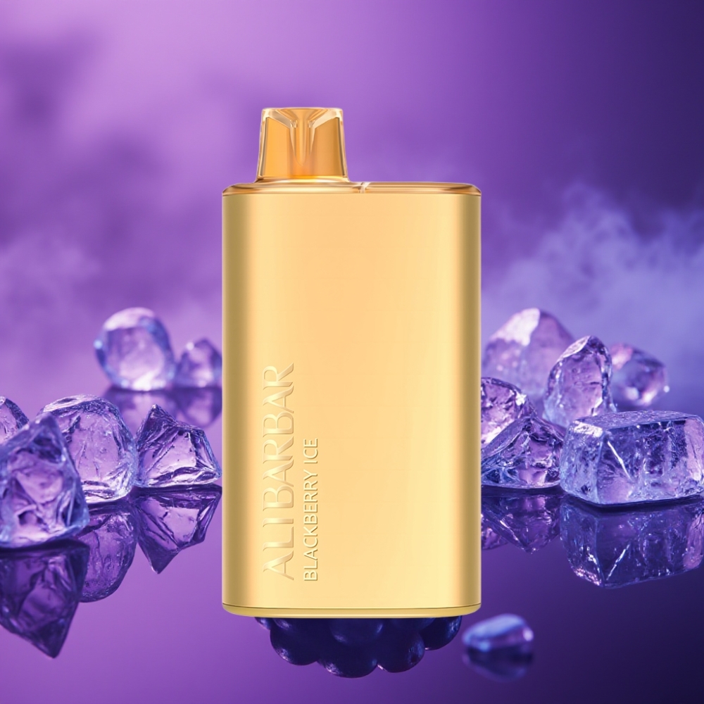 Alibarbar Rich 8000 Puffs Desechable Vape Zarzamora Hielo 20ml 2000mAh 1.1Ohm