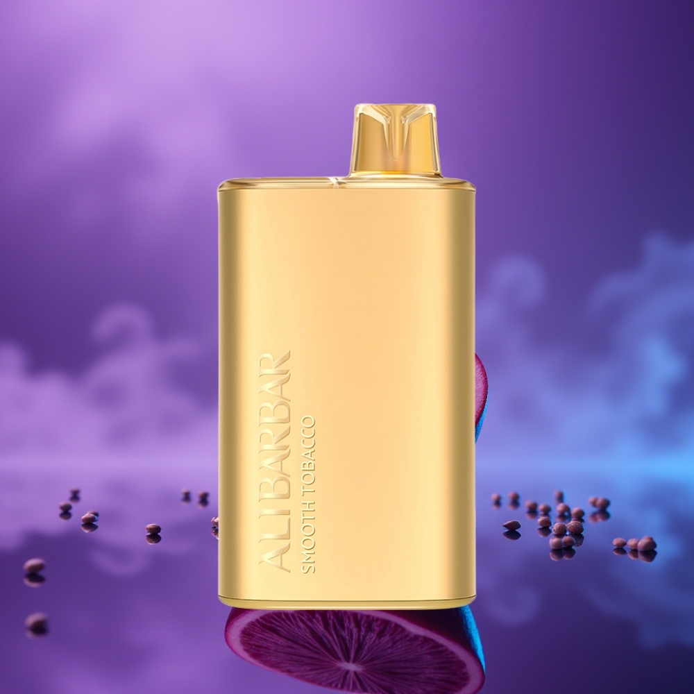 Alibarbar Rich 8000 Puffs Vape Desechable Tabaco Suave Capacidad 20ml Batería 2000mAh