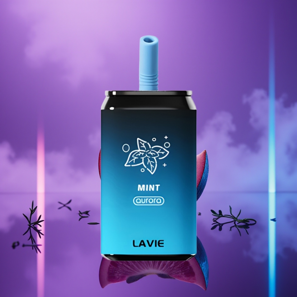 LAVIE Aurora 11000 Puffs Vape Desechable Menta Recargable Tipo C 22ML 650mAh