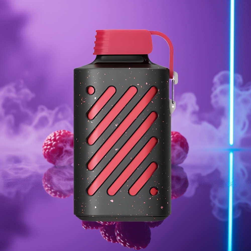 VOZOL GEAR 10000 Vape Desechable Fresa Frambuesa 30 Sabores 20ml PCR 65% VAMT Mesh