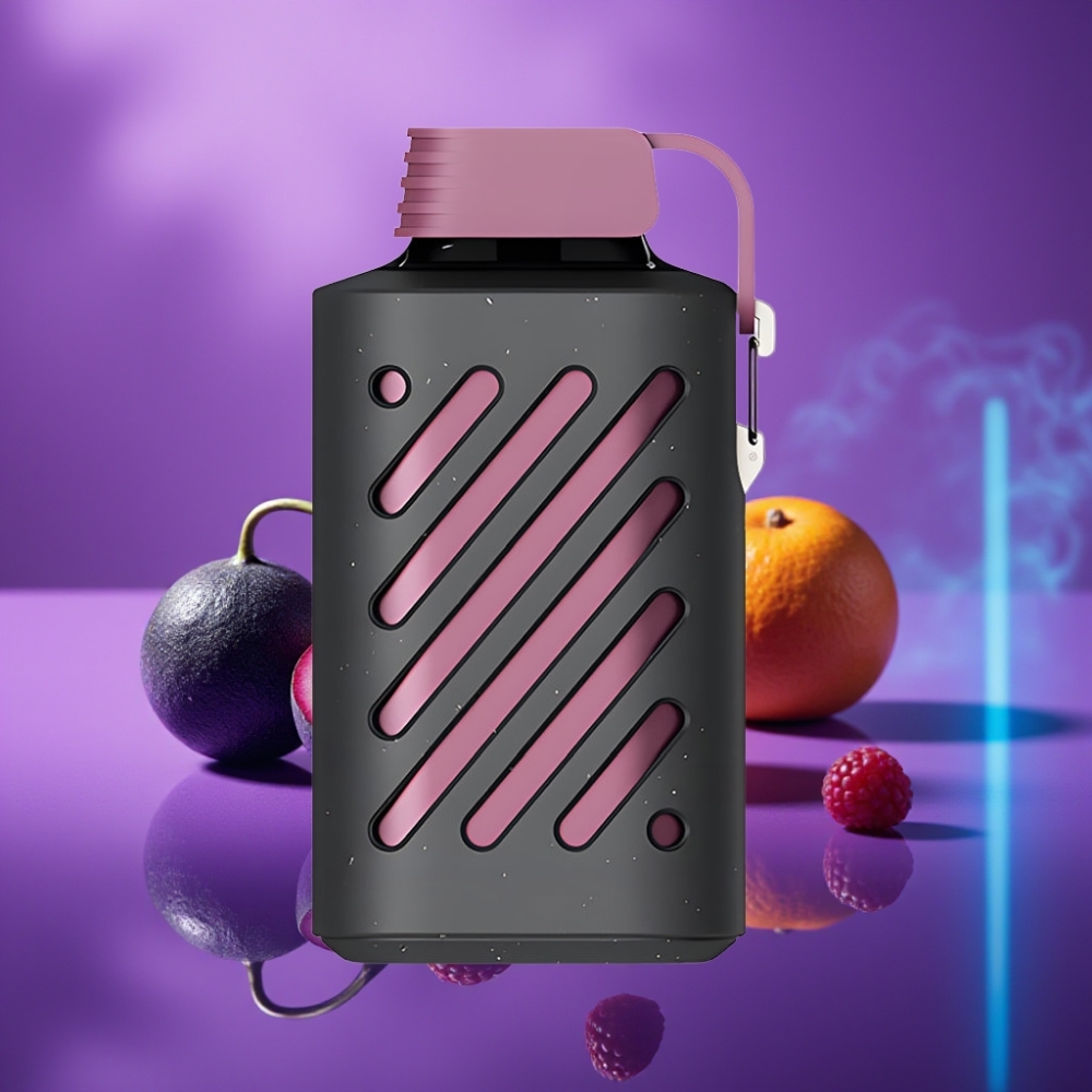 VOZOL GEAR 10000 Vape Desechable Maracuyá Frambuesa Mandarina 10000 Puffs 20ml 50mg/ml PCR 65% VAMT Mesh 500mAh