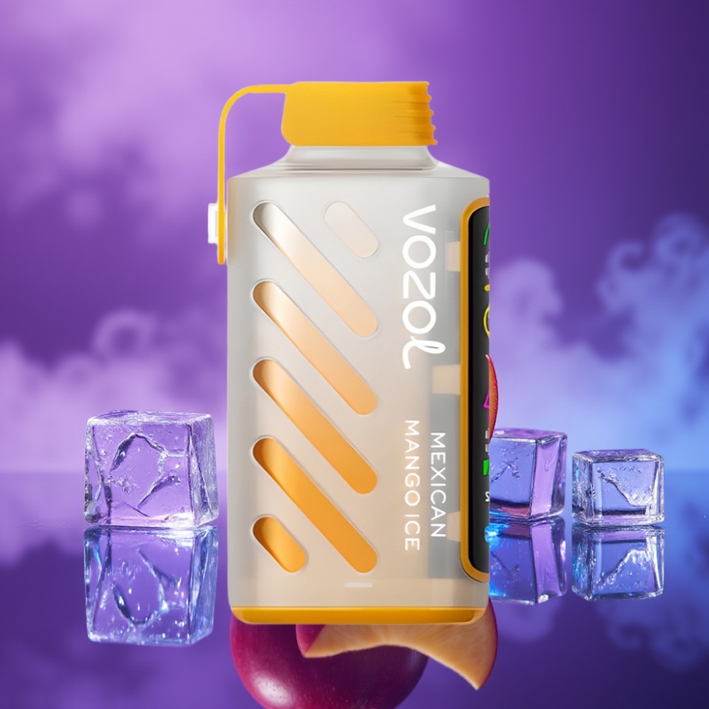 VOZOL Gear Power 20000 Puffs Dual Mesh Coil Full Screen Display 20mL 5% Mango Mexicano Hielo