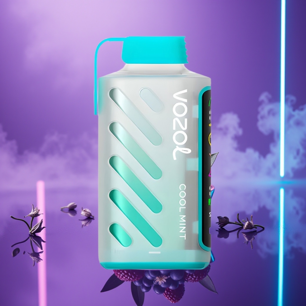 VOZOL Gear Power 20000 Puffs Menta Fría Pantalla Completa Dual Mesh Coil 20mL 5%