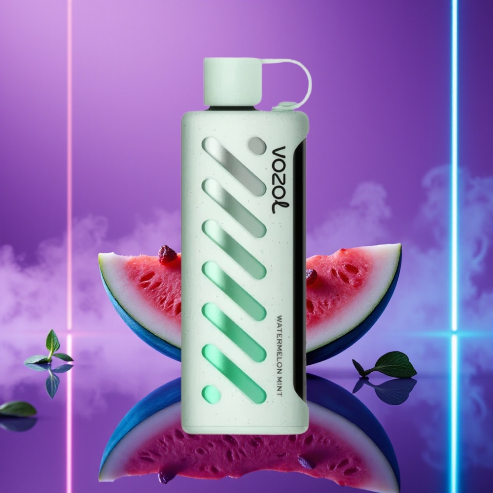 VOZOL Gear Shisha 25000 Puffs Vape Sandía Menta Dual Mesh 1000mAh 5mg/ml