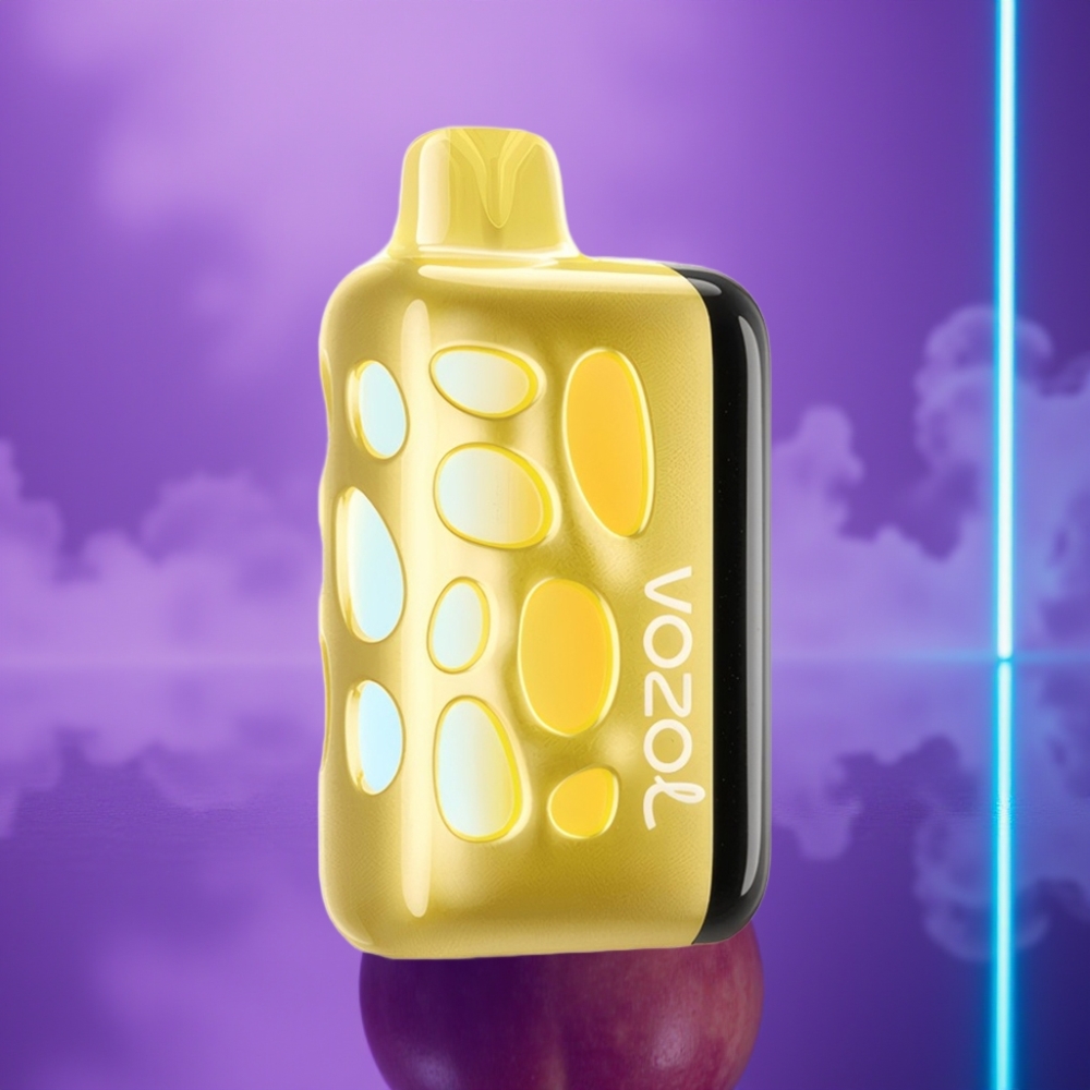 VOZOL RAVE 40000 Calada Desechable Mangó Melocotón Diseño Vibrante 270°, Modo Fiesta, Carga 80% en 20 Min, Animación Eclipse, 20/50mg/ml Nicotina, Batería 1000mAh