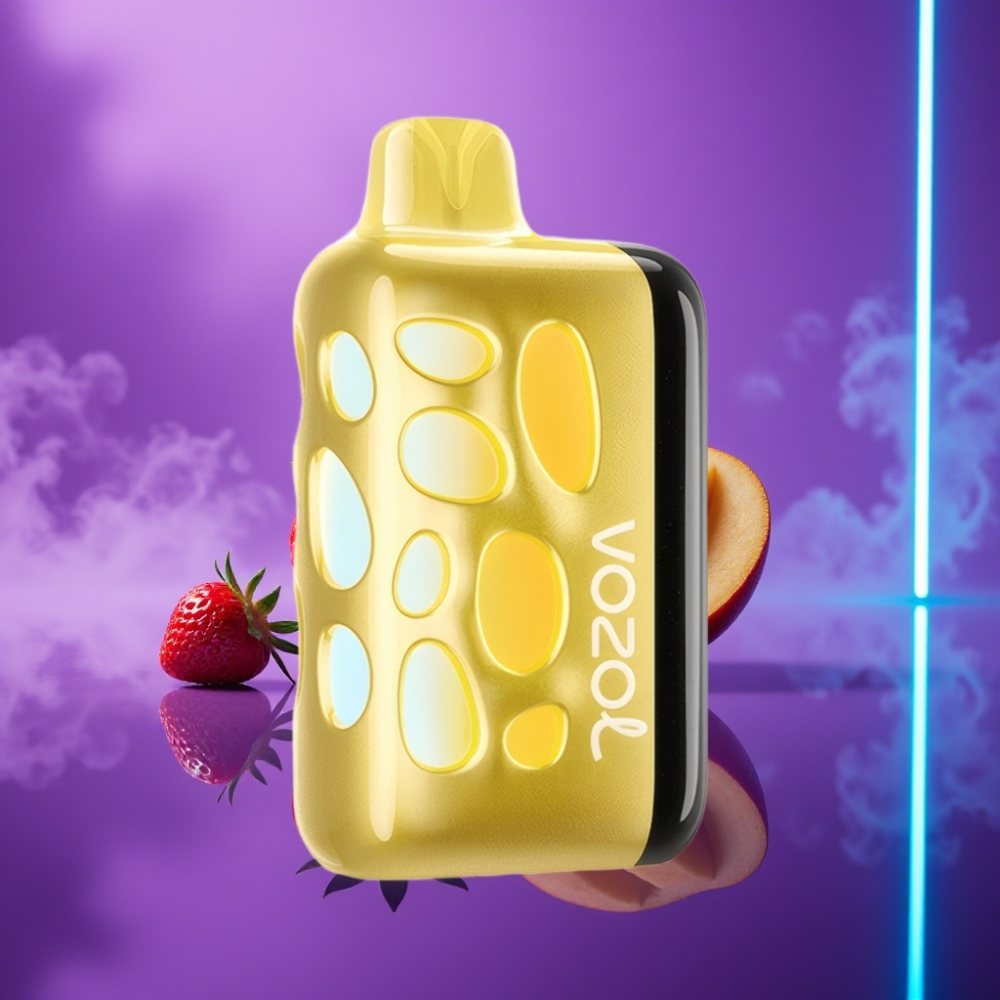 VOZOL RAVE 40000 Disposable Vape Fresa Mango 270° Diseño Luminoso Modo Fiesta Eclipse 1000mAh