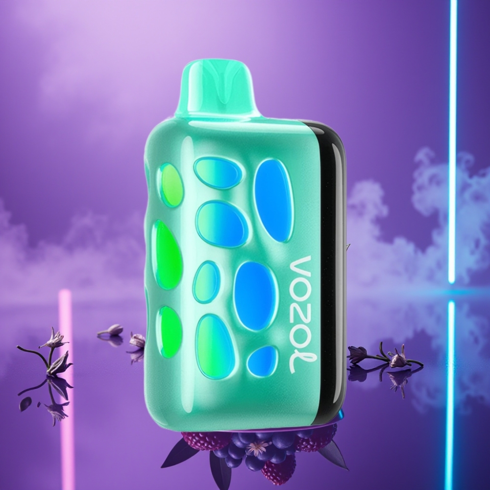 VOZOL RAVE 40000 Vape Desechable Menta Refrescante 270° Diseño Vibrante Modo Fiesta