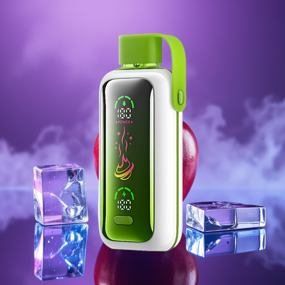 VOZOL Star 20000 Puffs Vape Desechable Doble Manzana Hielo Pantalla HD 2.2" Dual Mesh Batería 650mAh Nicotina 0mg/ml-50mg/ml