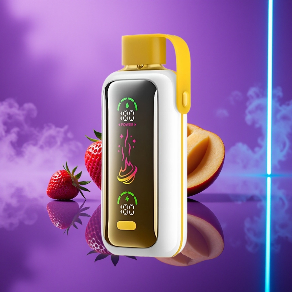 VOZOL Star 20000 Puffs Vape Disposable Fresa Mango Pantalla HD 2.2" Dual Mesh 650mAh