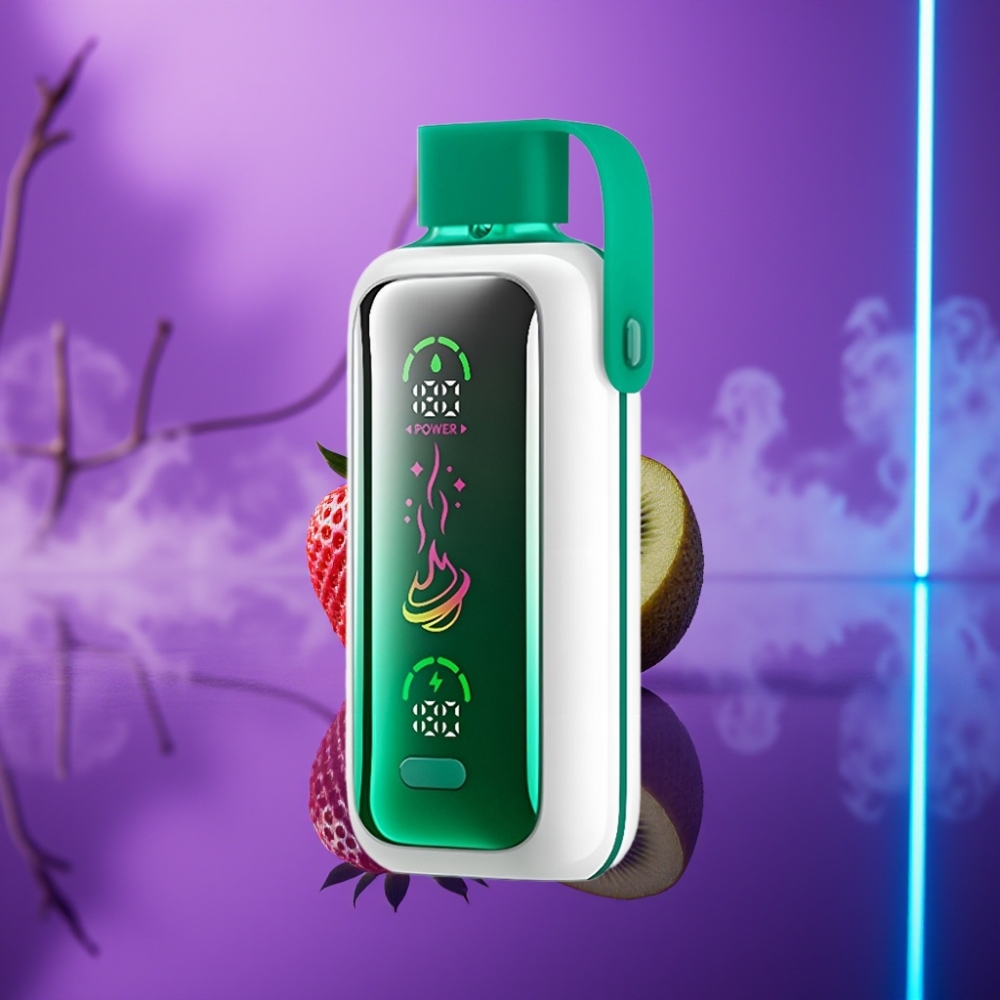 VOZOL Star 20000 Puffs Vape Doble Malla Pantalla HD 2.2" Fresa Kiwi 650mAh 0/20/50mg