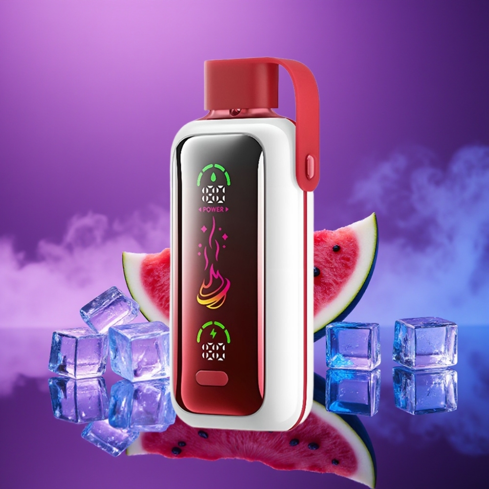 VOZOL Star 20000 Puffs Vape Sandía Helada Pantalla HD 2.2" Doble Malla Batería 650mAh Nicotina 0mg/ml-50mg/ml