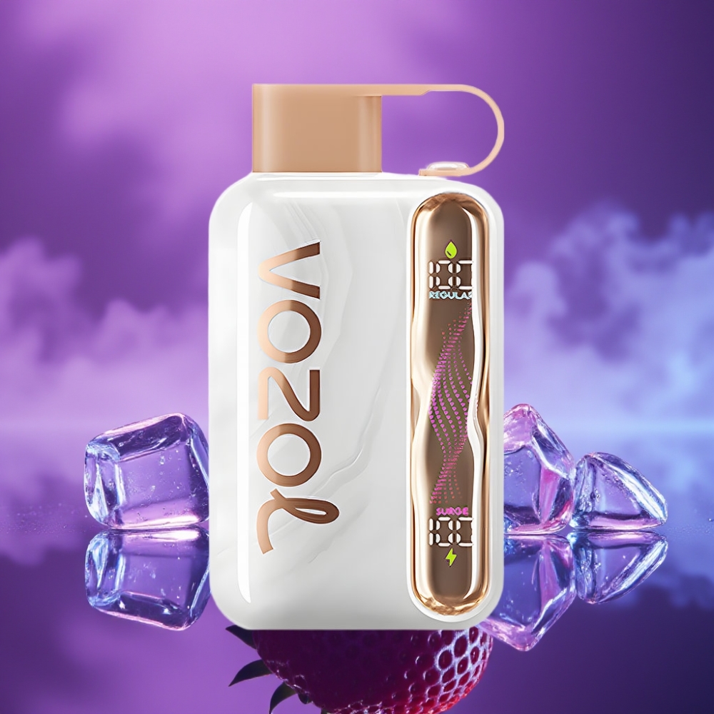 VOZOL STAR 40000 Puffs Vape Desechable Fresa Hielo 1000mAh Tipo-C 20/50mg/ml
