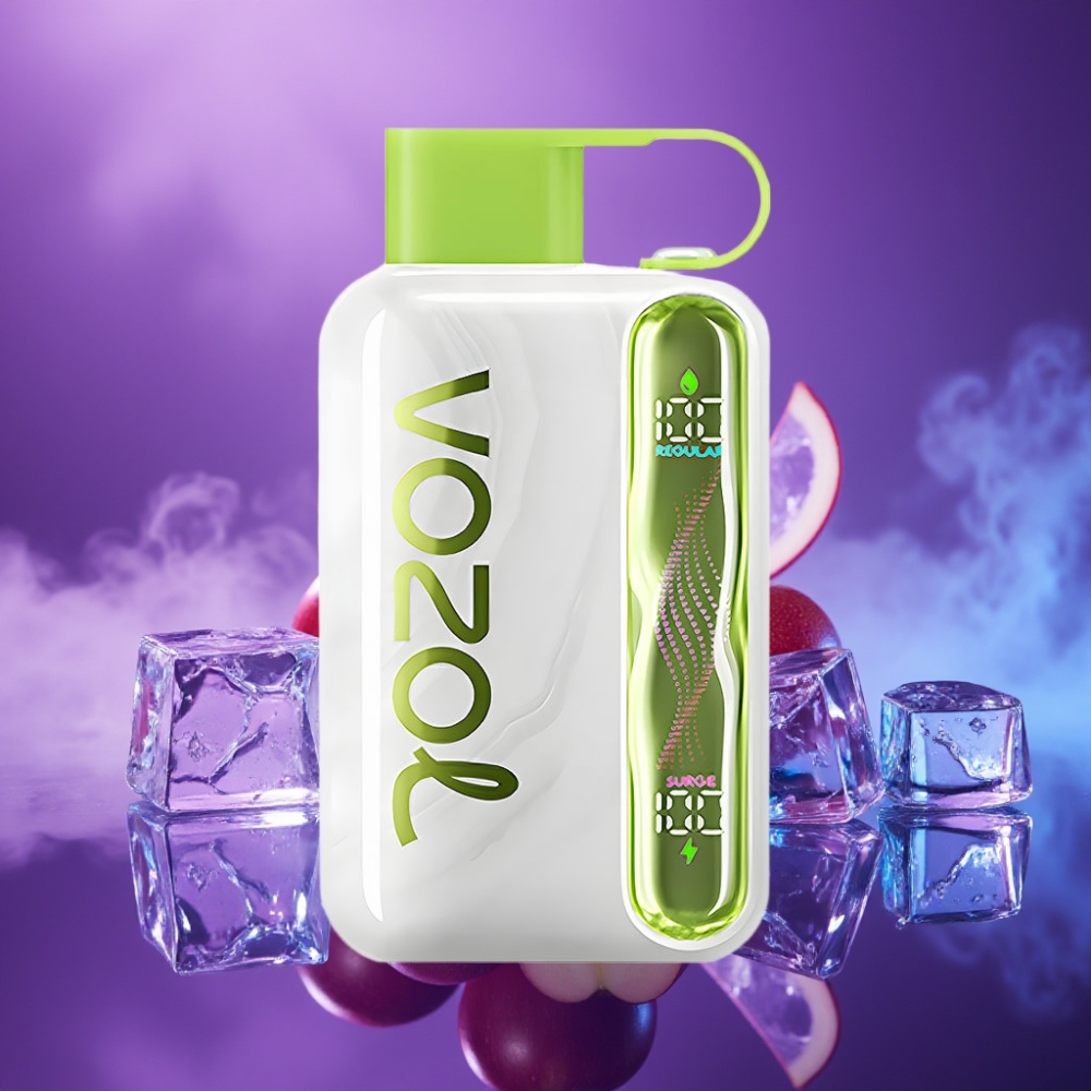 VOZOL STAR 40000 Puffs Vape Desechable Manzana Ácida Helada 1000mAh Tipo-C 20/50mg/ml