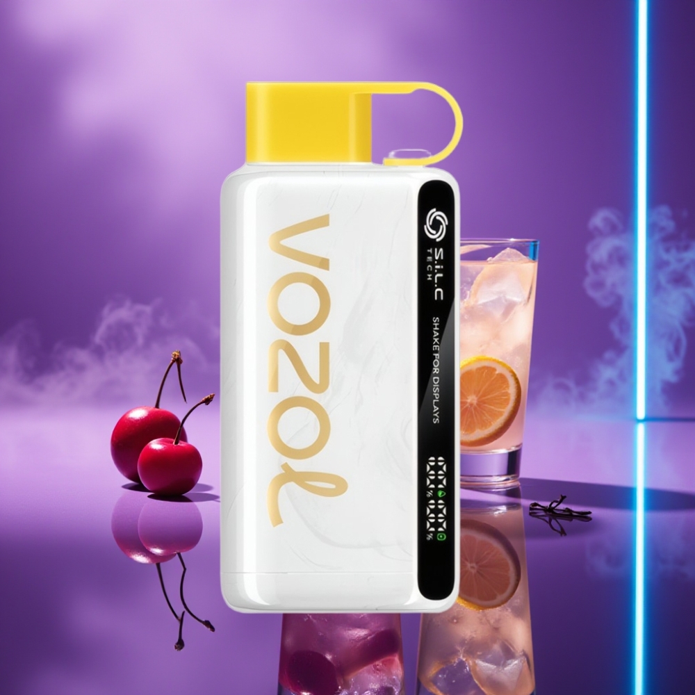 VOZOL STAR 9000/12000 Desechable Vape Cereza Melocotón Limonada S.i.L.C TECH 650mAh Reciclado