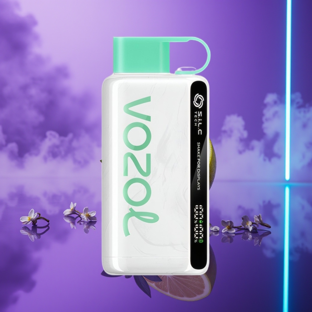 VOZOL STAR 9000/12000 Desechable Vape Limón Menta S.i.L.C TECH Carga Rápida 650mAh Reciclado