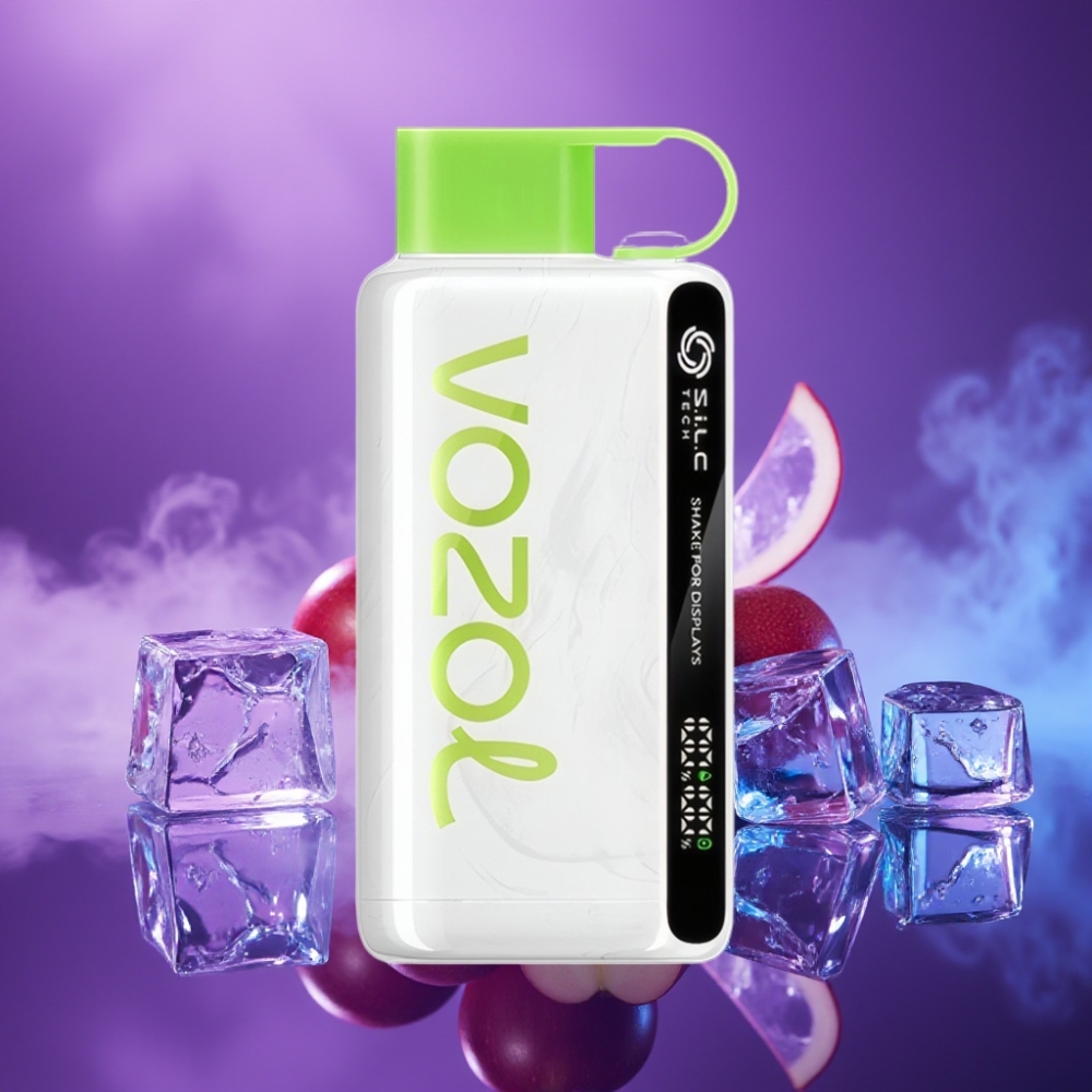 VOZOL STAR 9000/12000 Desechable Vape Manzana Ácida Helada 650mAh Carga Rápida 30% S.i.L.C TECH