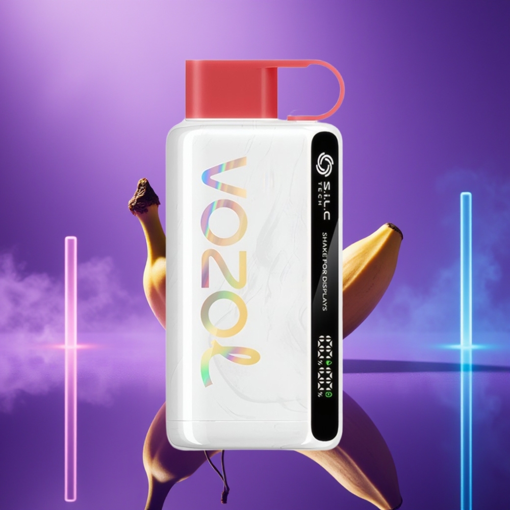 VOZOL STAR 9000/12000 Vape Desechable Fruta del Dragón Plátano Cereza 650mAh Carga Rápida 30% Reciclado S.i.L.C TECH
