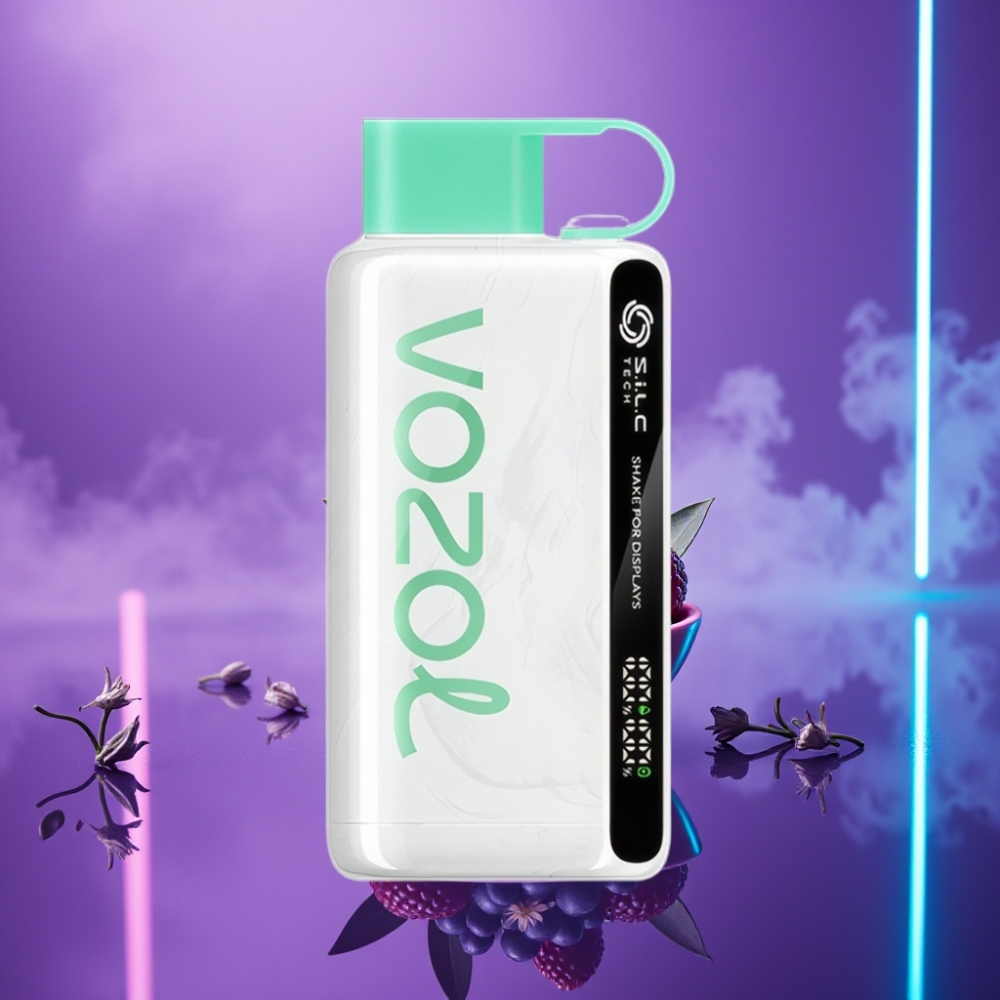 VOZOL STAR 9000/12000 Vape Desechable Menta Refrescante con S.i.L.C TECH, Carga 30% Más Rápida y 650mAh