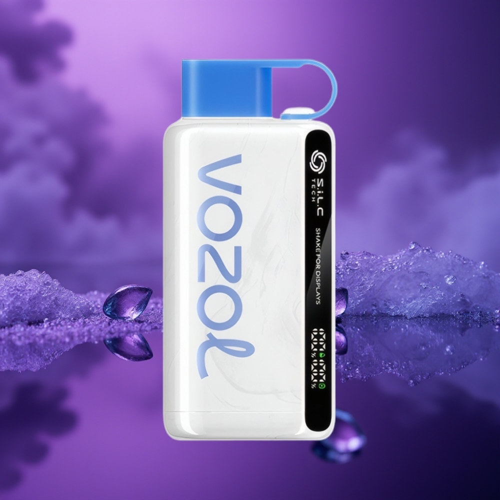 VOZOL STAR 9000/12000 Vape Desechable Tormenta de Arándanos con S.i.L.C TECH, Carga 30% Más Rápida y 650mAh